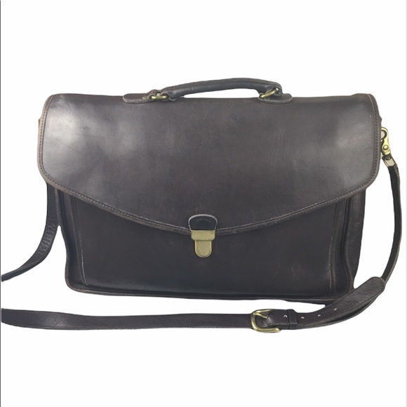 Vintage Coach Morgan briefcase in Mahogany - Picture 1 of 9